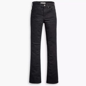 Levi’s 725 High Rise Bootcut Women’s Jeans in Soft Black (size W32 L32)